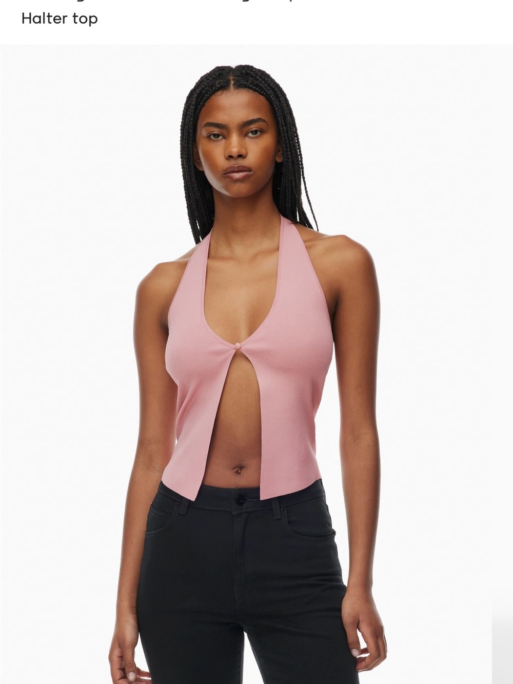 Aritzia Ten Midnight Top - Pink